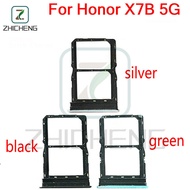 For Honor X7B 5G Sim Card Tray Slot Holder Card Holder Reader SD Slot Adapter Replacement Parts