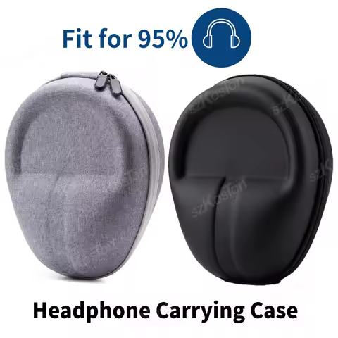 EVA Headset Storage Bag Universal Wireless On-Ear Headphones Case for Sony WH-1000XM4 / XM5 WH-CH720