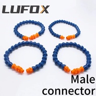 LUFOX G1/2" Double connector G3/4  1/4 1/8 Adustable Coolant Hoses Fittings Enginerring Plastic Cool