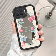 OPPO Reno 4F A93 2020 For Mirror Softcase Case HP Flower Butterfly Cassing 5003 JZ TY