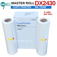 Copy Printer Masters DX2430 B4 size 2 rolls per box