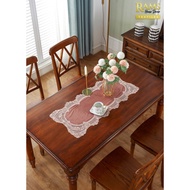 Embroidered Lace Table Runner / Dining Table Runner For 6 8 10 Seater / Alas Meja / Hiasan Meja / Pe