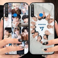 O-41 SEVENTEEN Merch tempered glass phone case Realme Narzo 3i 5S 10A 10 5 6i C65 5i 20 7 20A 3 Pro