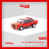 Tarmac Works 1:64 FIAT 131 ABARTH Rally Stradale Red Diecast Model Car