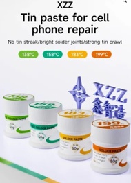 BSS XZZ Lead Free Solder Paste 50G 138°C 183°C 158°C 199°C