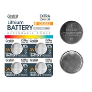 [ Grabbit ] Lithium Battery 3V BT-CR2032 1's