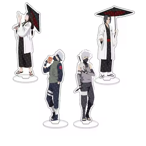 15CM Naruto Acrylic Stand SignShippuden Anime: Naruto Uzumaki, Sasuke Uchiha, Sakura Haruno