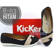 Latest Model Women's Kickers Flatshoes Code B-03 / BK-03