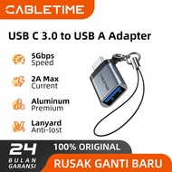 CABLETIME USB OTG USB-C To USB 3.0 Female Adapter OTG Converter Portable OTG Type C OTG Adapter