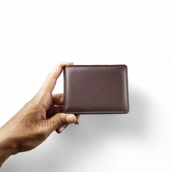 Dompet Kulit Pria 100% Mini Kecil Tipis Slim Wallet