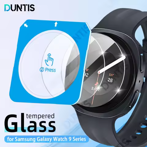 9H Tempered Glass Screen Protector for Samsung Galaxy Watch 9 40mm 44mm Easy Installation Glass Prot