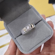 Ring Gift Zircon S925 Atmospheric Men Simple Valentine's Day Men's Ring Simulation Diamond Wholesale