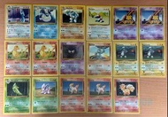 (Part4絕版懷舊卡-多圖)美版1999寶可夢Pokemon TCG系列
