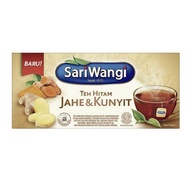 HITAM [Guarantee] Sariwangi Black Ginger &amp; Turmeric Tea Bags 25's x 1.5g