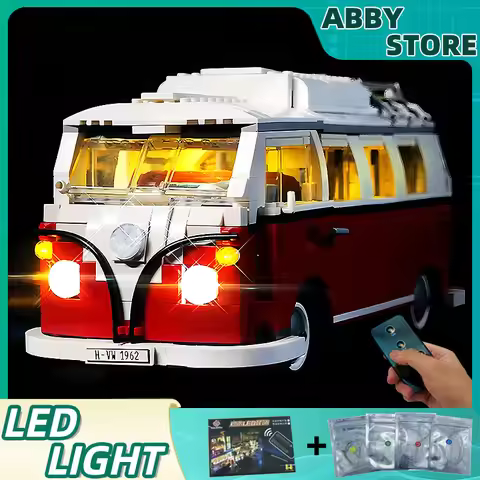 DIY LED Light Kit For LEGO 10220 T1 Camper Van（Only LED Light,Without Blocks Model）