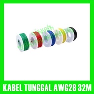 Jumper Wire cable AWG 28 AWG28 1 Roll 32 METER 32M single cable