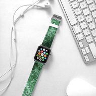 Apple Watch Series 1 , Series 2, Series 3 - Apple Watch 真皮手錶帶，適用於Apple Watch 及 Apple Watch Sport - Freshion 香港原創設計師品牌 - 綠雲石紋 237