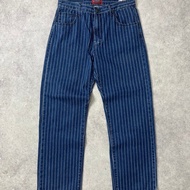 MAGAZINE indigo wash denim