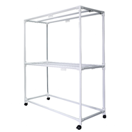 G.house SAKU ราวตากผ้าเหล็กเคลือบสี 1.20 เมตร ขนาด 50x120x150 ซม. จัดส่งเร็ว