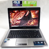 READY Asus core i7 ssd ram 8gb laptop vga bergaransi