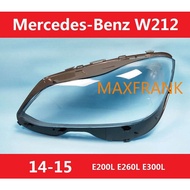 Mercedes Benz W212 2014-2015 เลนส์ไฟหน้า ฝาครอบไฟหน้า ไฟหน้ารถยนต์ ไฟหน้าสําหรับ ฝาครอบไฟหน้าตรงรุ่น