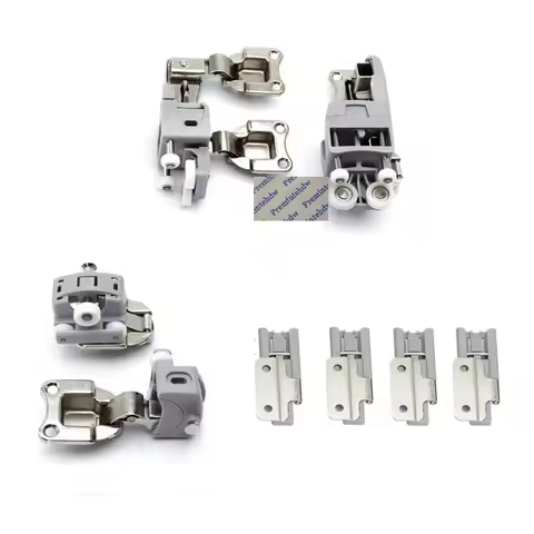 Wardrobe Sliding Bi-fold Door Hanging Wheel Roller Hinge Replacement