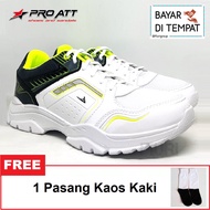 PUTIH HIJAU Fiuri - Pro ATT Original - MBT White Green 39-43 - Men's Sneakers - Men's Sneakers - Men