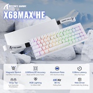 ATTACK SHARK X68MAX HE Magnetic Gaming Keyboard 8000Hz 0.005mm CNC Aluminum