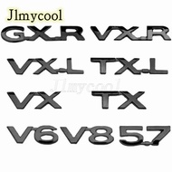 For Toyota Land Cruiser Car V6 V8 5.7 GXR VXR TXL VXL VXS Emblem black refit logo Prado Trunk Lid St