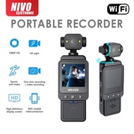 4K HD WiFi Camera Travel Bicycle Driver Recorder Mini Sports Cam for Vlog Sport Bike Travel Camcorde