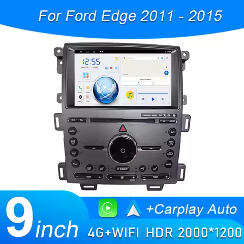 DAP Android 15 Car Radio Multimedia Player Stereo For Ford Edge 2011 2012 2014 2015 Carplay AUTO 8 c