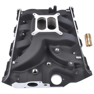 AP03 7105 Black Intake Manifold Aluminum Dual Plane for Ford FE 390 406 410 427 428