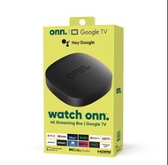 onn Google TV 4K 2023最新電視盒子多國語言有繁體中文!! (**同Chromecast with Google TV一樣用法價錢更加便宜**)