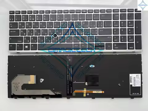 New RU US UA Ukrainian Russian English Backlit For HP Elitebook 755 G5 750 G5 750 G6 850 G6 850 G5 8