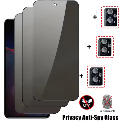 anti spy glass protector For poco f5 privacy screen protector poko f5 privacy glass film poco x5 pro