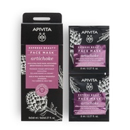 APIVITA AHA & PHA Facial Mask for Brightening & Smoothing 6x2x8ml