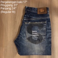 bundle seluar pendek lelaki/jeans/biru/fesyen/pakaian kasual/men wear/jeans/blue/short pants/regular/denim/fashion