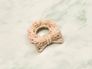 編織蝴蝶造型花邊頭飾髮圈大腸髮圈