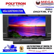 DIGITAL TV POLYTRON 24 INCH SEMI TABUNG PLD-24V223 PLD 24V223