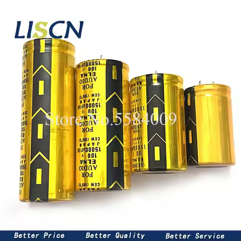 1PCS ELNA Gold 80V10000UF63V50V100V15000UF22000 Audio Power Amplifier 71V Filter Capacitor
