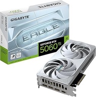 GIGABYTE GeForce RTX 5060 Ti Eagle OC ICE 16G Graphics Card, 16GB 128-bit GDDR7, PCIe 5.0, WINDFORCE