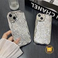 Beautiful Shiny Glitter Phone Case For Realme GT2 GT Neo2 Neo3 7 5G V5 Q2 V13 V11 V11S Luxury Silver Casing Curved Edge Soft TPU Cases Back Covers