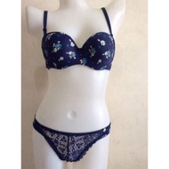 ♞,♘TRIUMPH SET BRA + PANTY ASSORTED LACE AND PRINT(any COLOR)