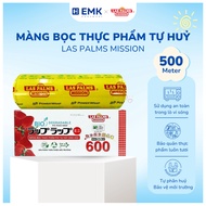 LAS PALMS MISSION PVC Food Wrap 100m/150m/300m/500m - Self-degradable, Safe - Made in Korea
