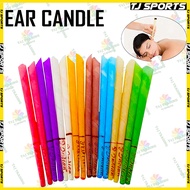 2PCS Aroma Ear Candle Ear Wax Clean Removal Ear Care Therapy Lilin Telinga Resdung 耳烛带耳塞