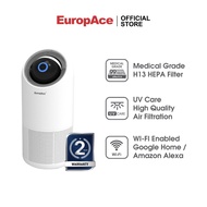 EuropAce WIFI Enabled Air Purifier with UV Care - EPU 3380Z