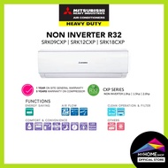 Mitsubishi Heavy Industries 1.0hp/1.5hp/2.0hp 3 Stars Non Inverter Aircond R32 | SRK09CXP | SRK12CXP