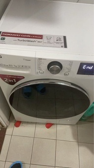 LG Direct Drive 10.5/7kg 二合一洗衣乾衣機