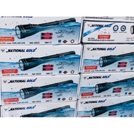 NATIONAL GOLD WATERPROOF RECHARGEABLE LED FLASH LIGHT 7000mAh BATTERY & 1800 METERS LONG RANGE.