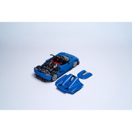 Koenigsegg CC850 Hood Magnetic Locking Blue 1:64 (Rhino Model RM)
